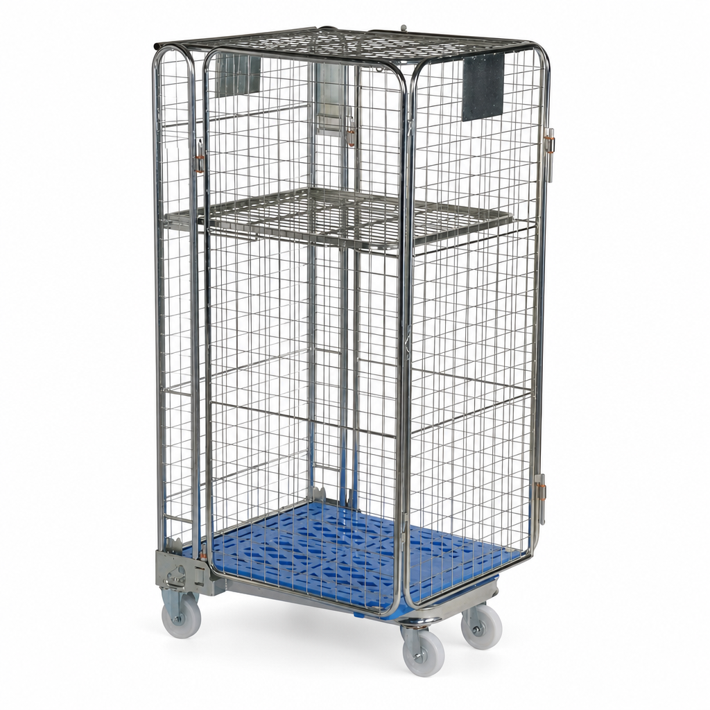 A Frame Roll Pallet with 600kg Capacity and Plastic Base