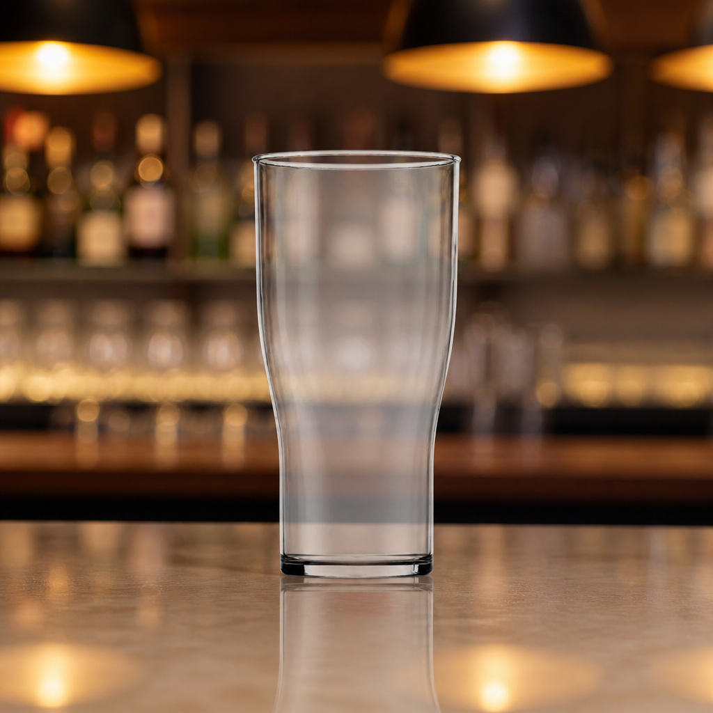 Commercial 570ml Polycarbonate Pint Glasses - 48 Pack