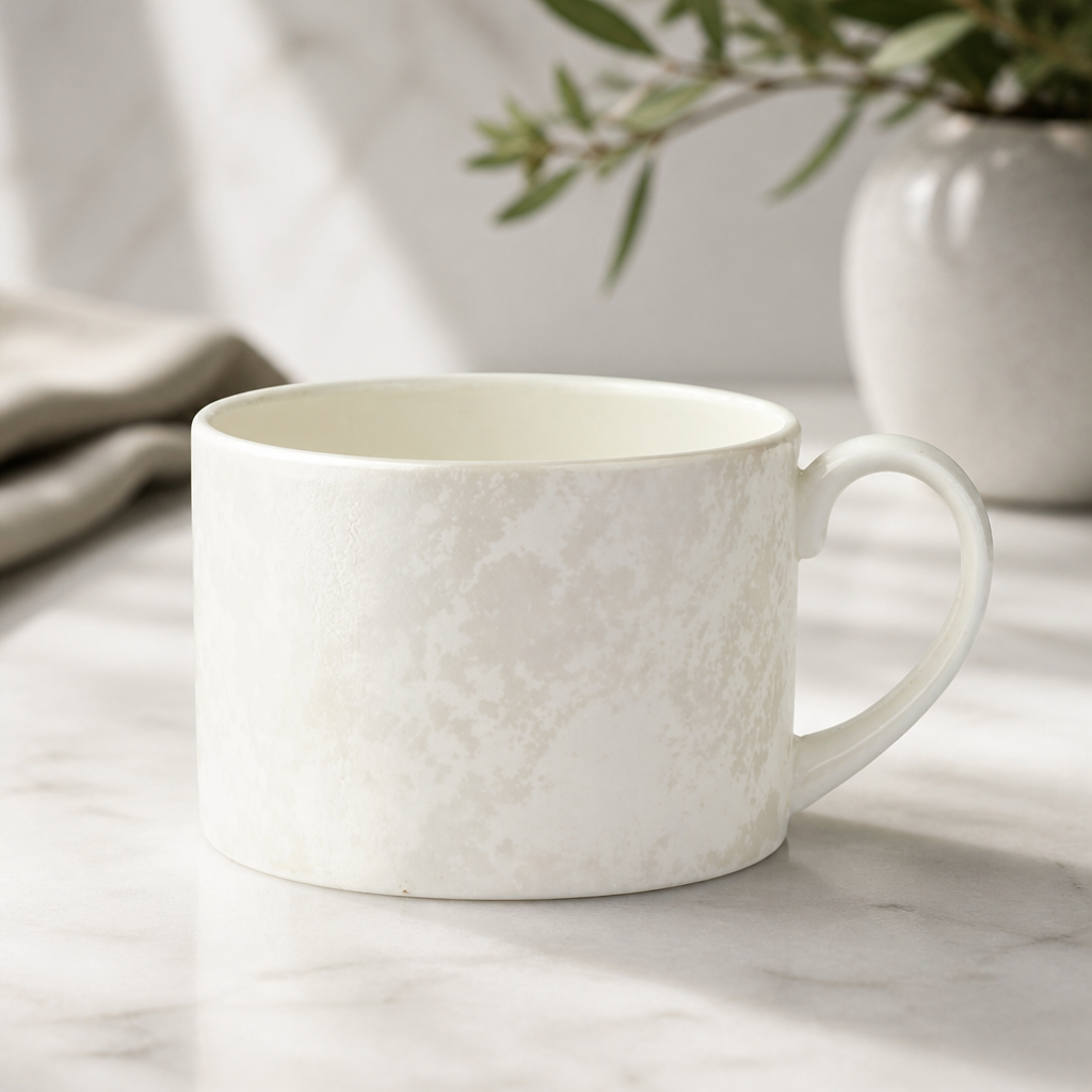 Crushed Velvet Charnwood Cups 220ml Set of 6 Commercial Use