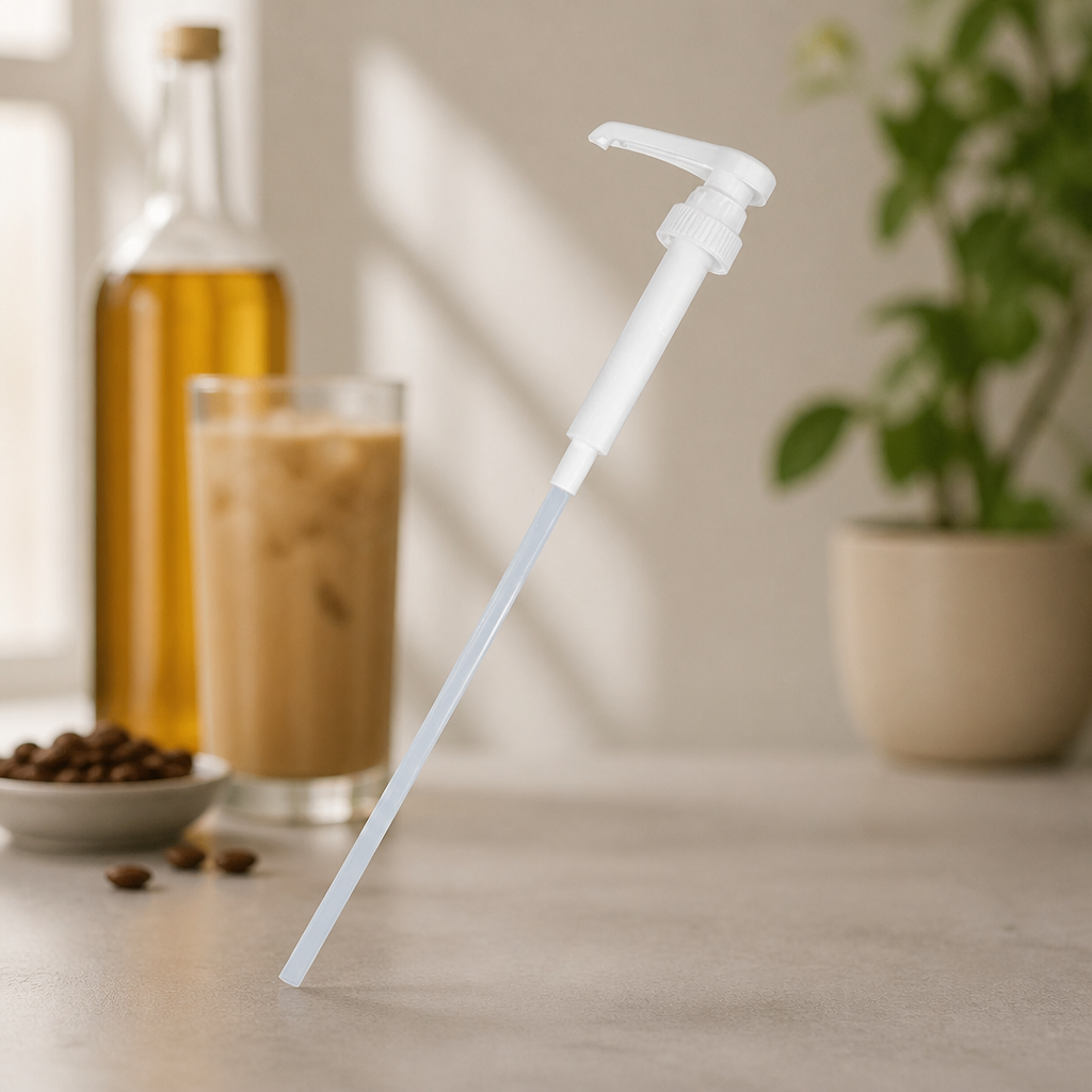 Commercial Syrup Pump for 1L Bottles - Portion Control Tool
