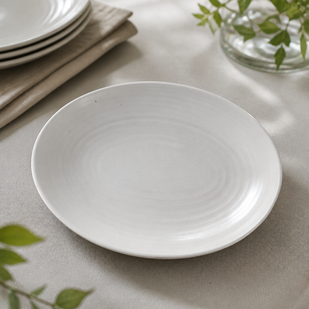 Evo Pearl deep oval bowls 267 x 197mm vitrified stoneware 6 pack
