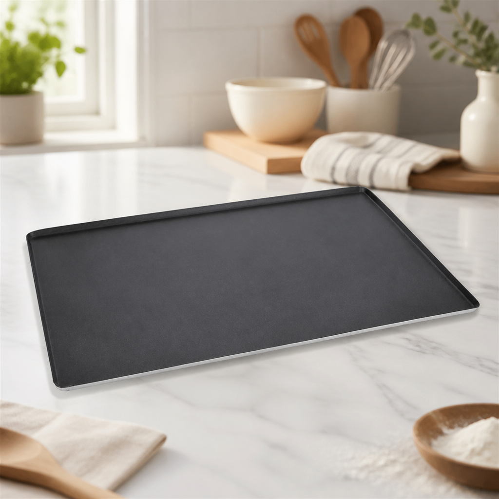 Commercial Non-Stick Patisserie Tray 600x400mm Baking Sheet