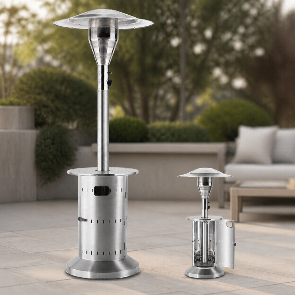 15kW Commercial Patio Heater with Safety Features and Mesh Guard