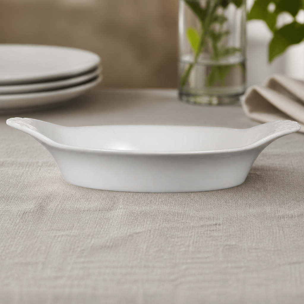 Commercial Round Eared Serving Dishes 220mm Pack of 6
