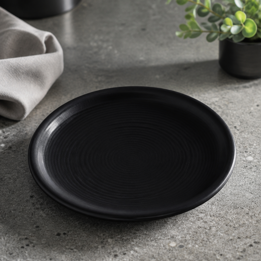 318mm vitrified stoneware flat pizza plates 4 pack
