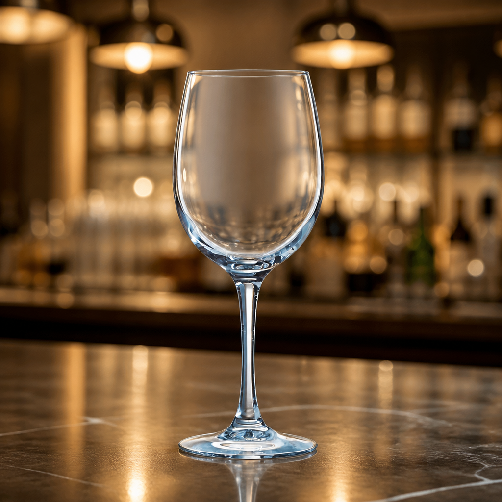 Commercial Wine Glasses 360ml - 24 Pack Tempered Glass
