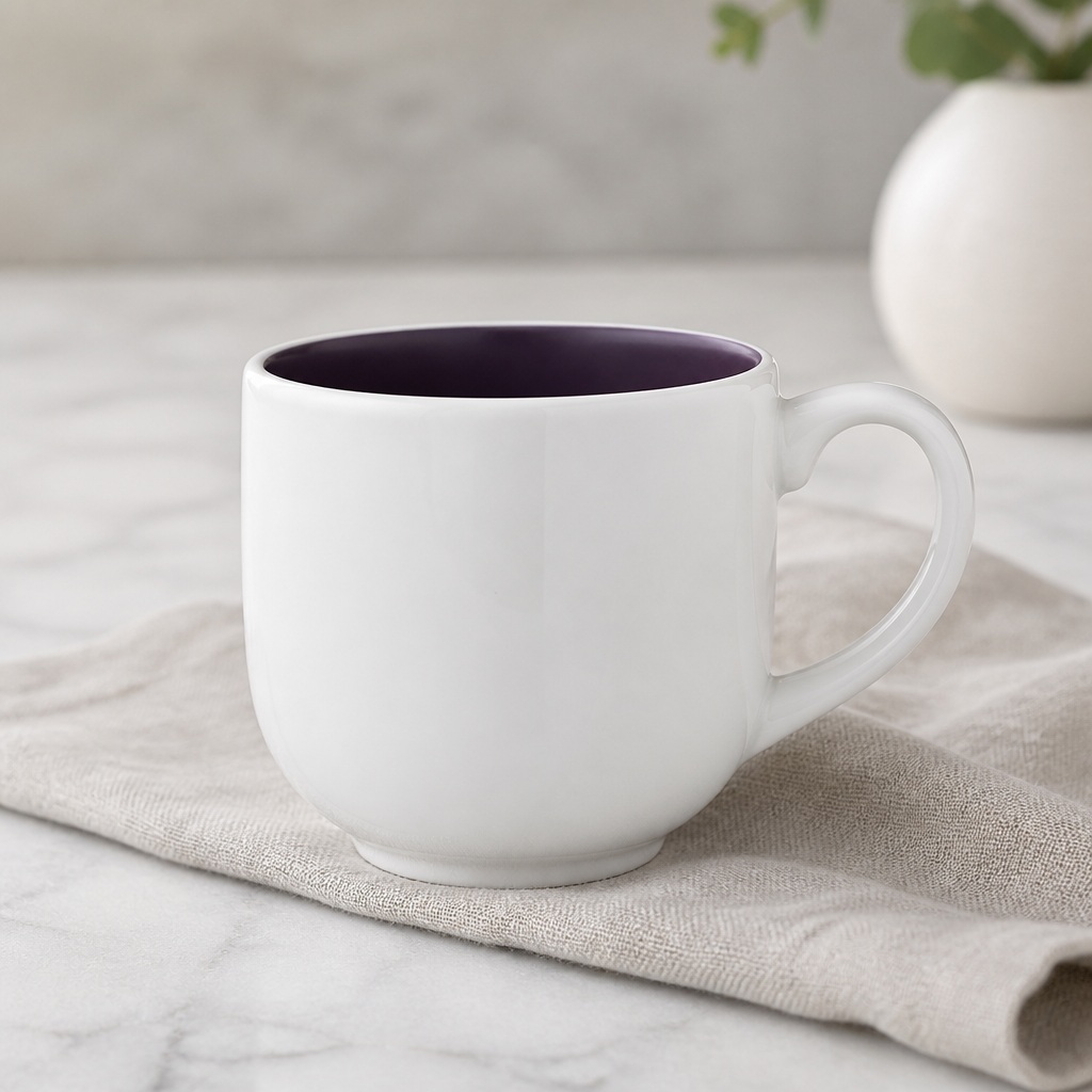 Commercial City Mugs 285ml Damson Color 12 Pack