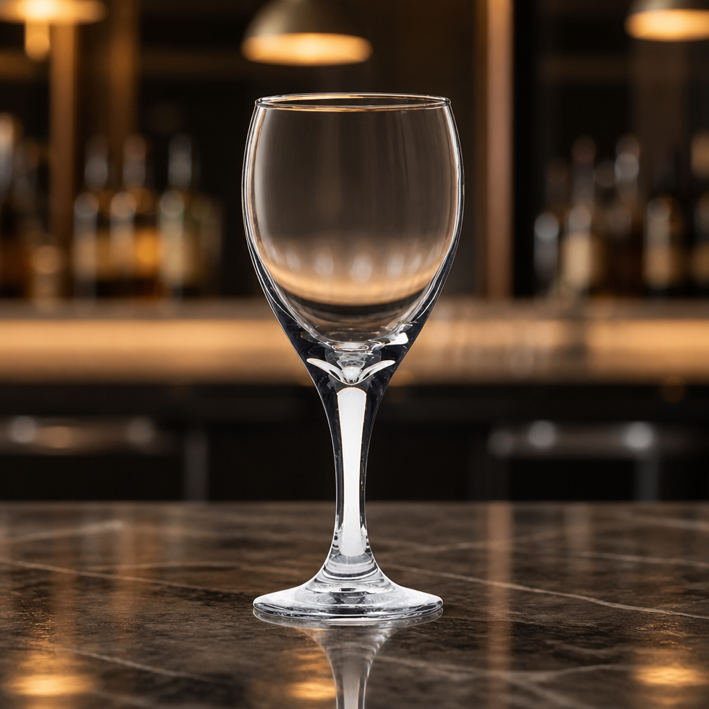 350ml Commercial Teardrop Goblets - 12 Pack Wine Glasses