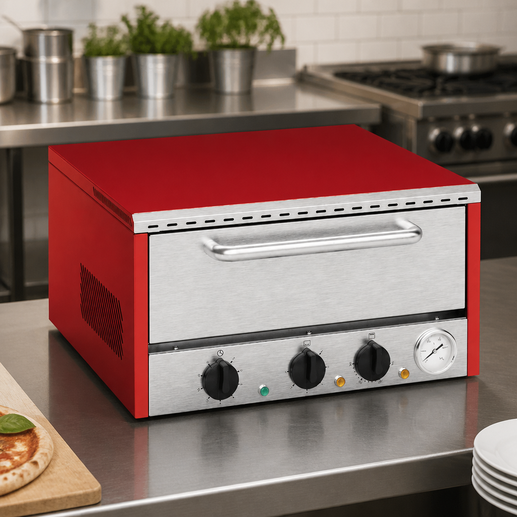 Single Deck Commercial Pizza Oven 14" Capacity Electric