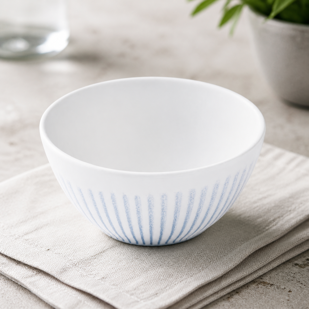 Commercial Snack Bowls 130mm Blue 0.41 Ltr Pack of 12