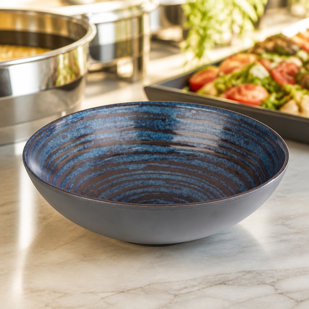 Commercial Melamine Deep Ramen Bowl 290mm 300ml Durable