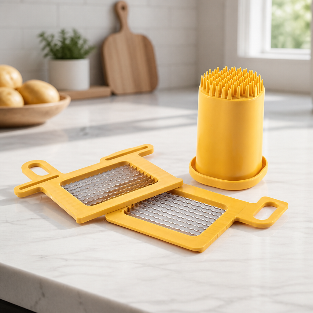 Complete 7mm Grid Kit and Pusher for Commercial Veg Cutter