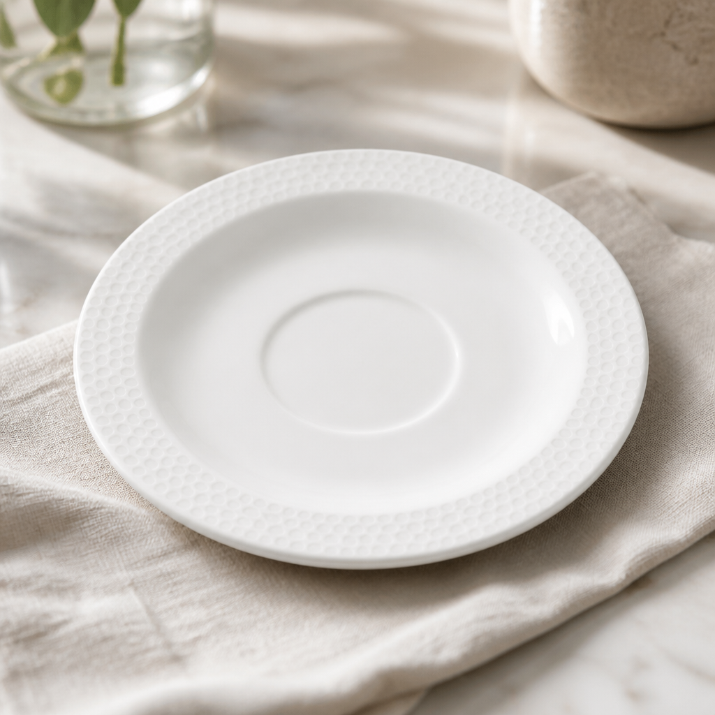 Commercial Saucers 150mm for Hot Drinks Service 12 Pack