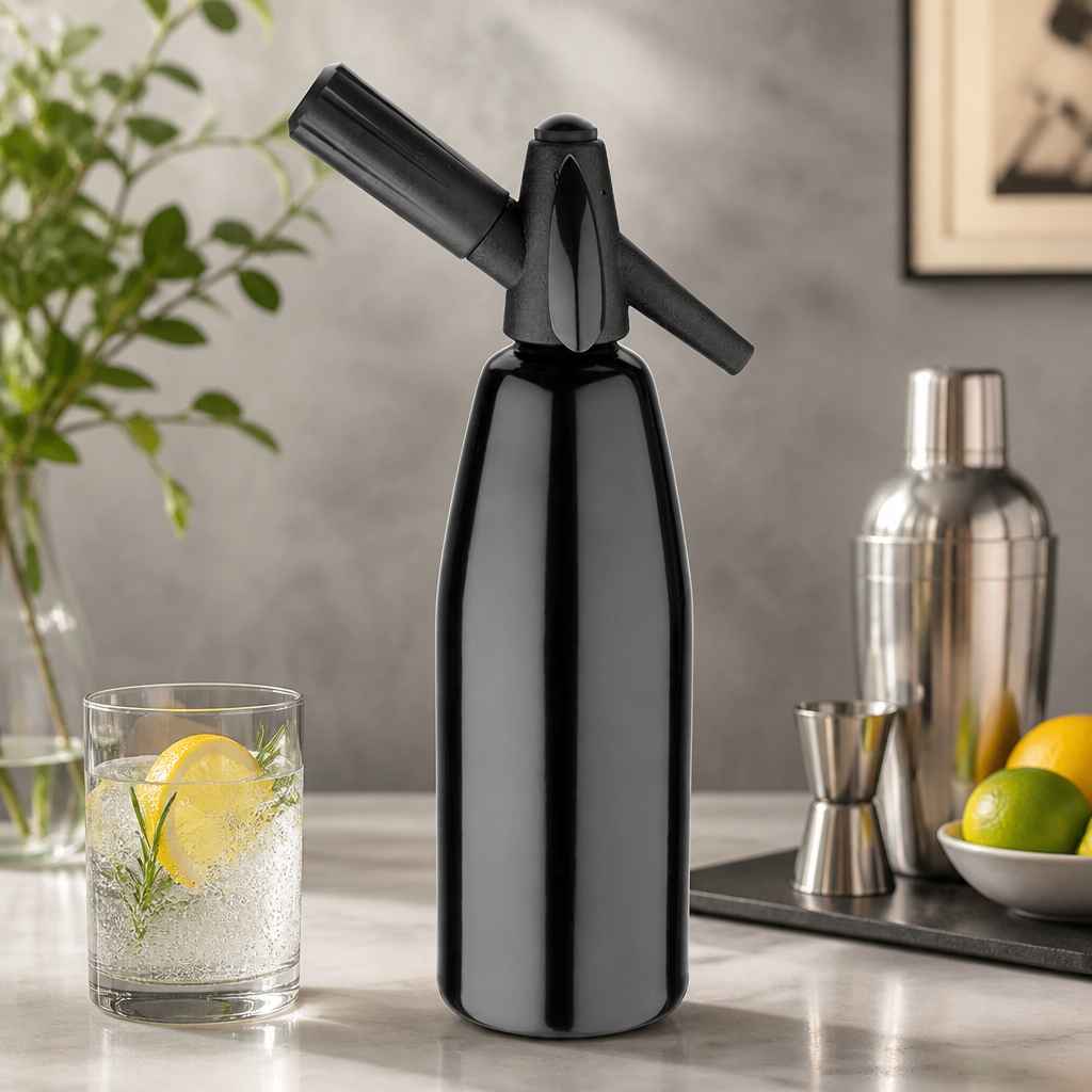1Ltr Commercial Soda Siphon for Effortless Beverage Service