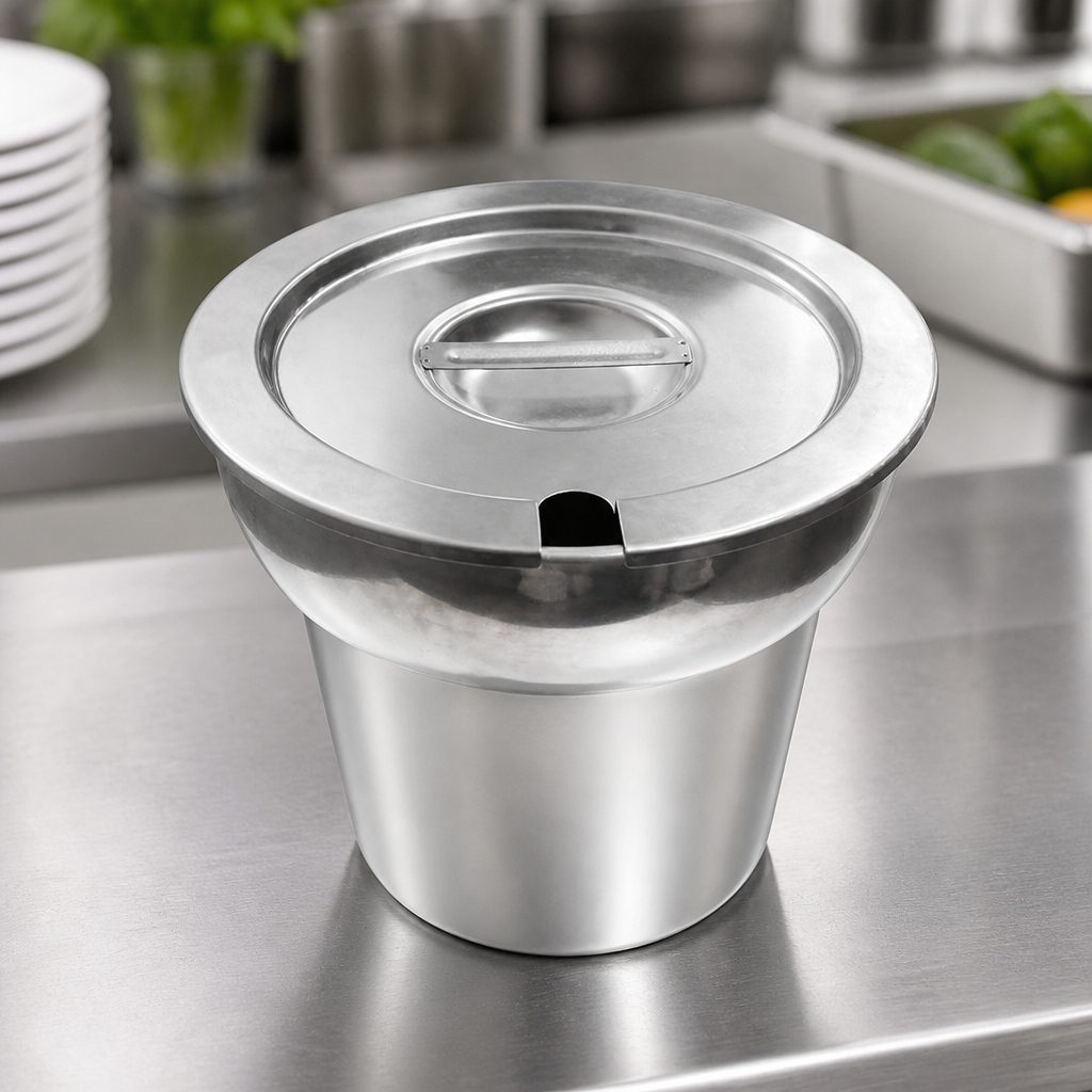 Commercial Stainless Steel Soup Bucket 170mm Height