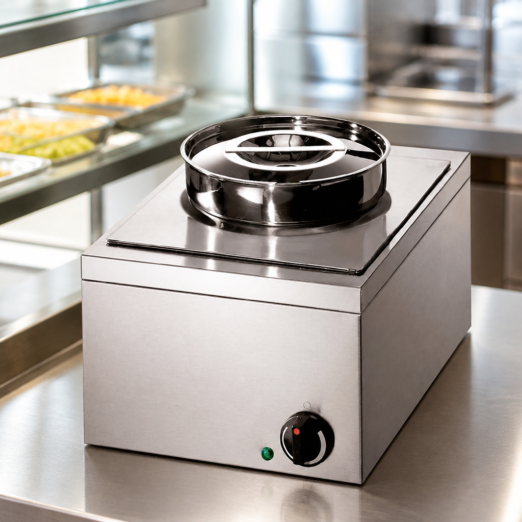 Commercial Bain Marie 4.5L Pot for Food Display and Storage