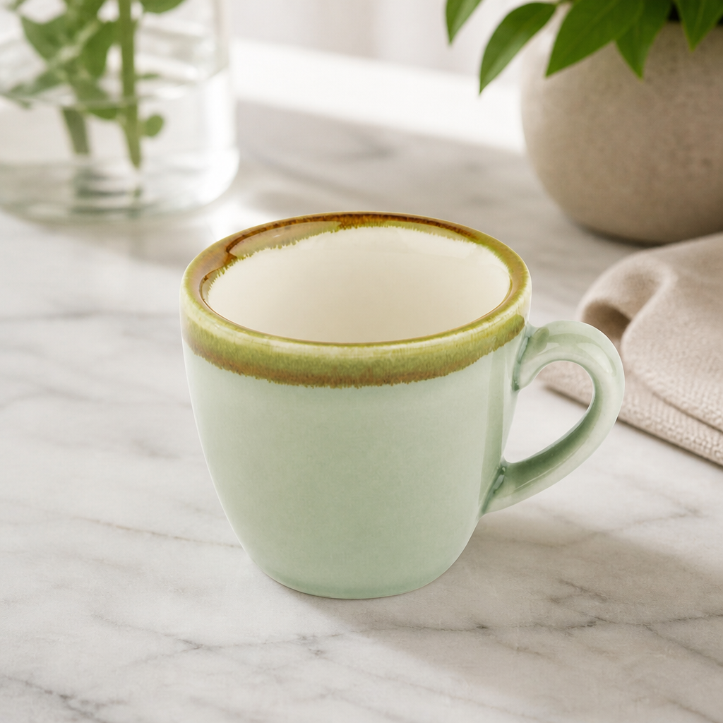 Commercial Espresso Cups 85ml Rustic Finish 6 Pack