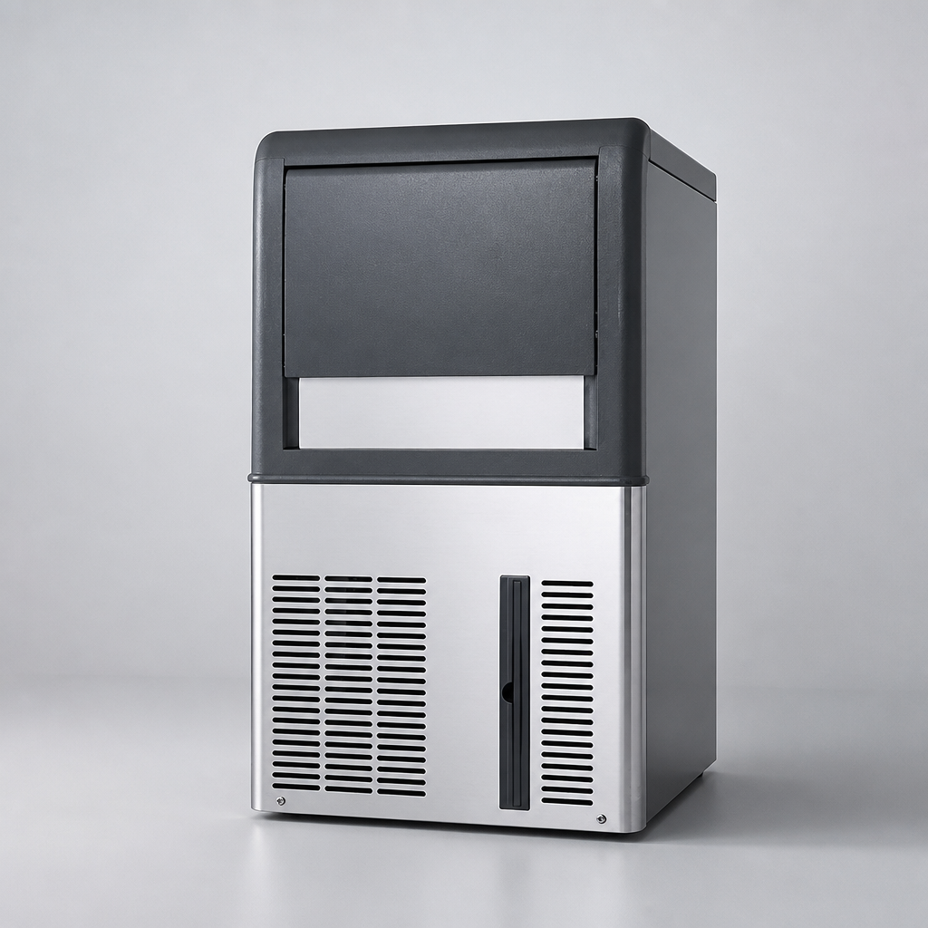 Commercial Ice Cuber Machine 25kg Output with 9kg Storage Bin