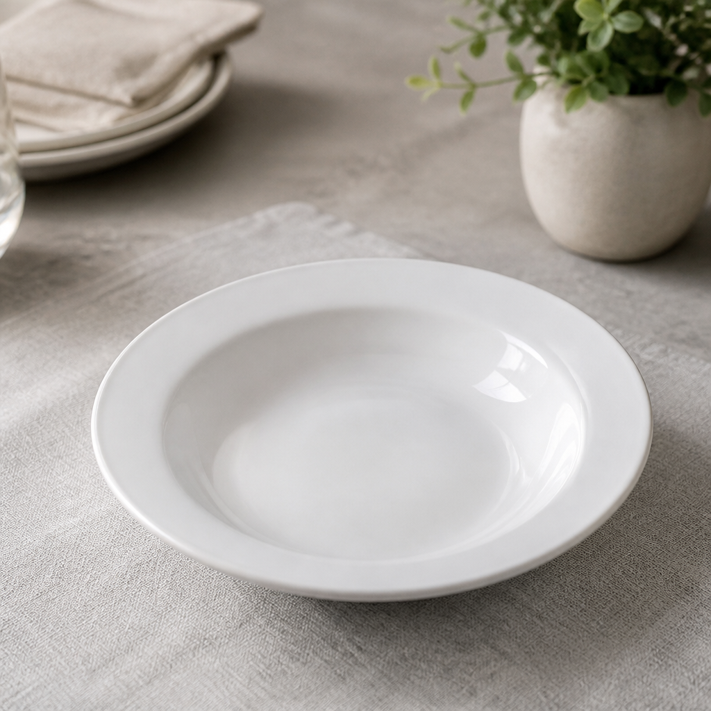 Commercial Oatmeal Bowls 168mm 255ml Porcelain 12 Pack