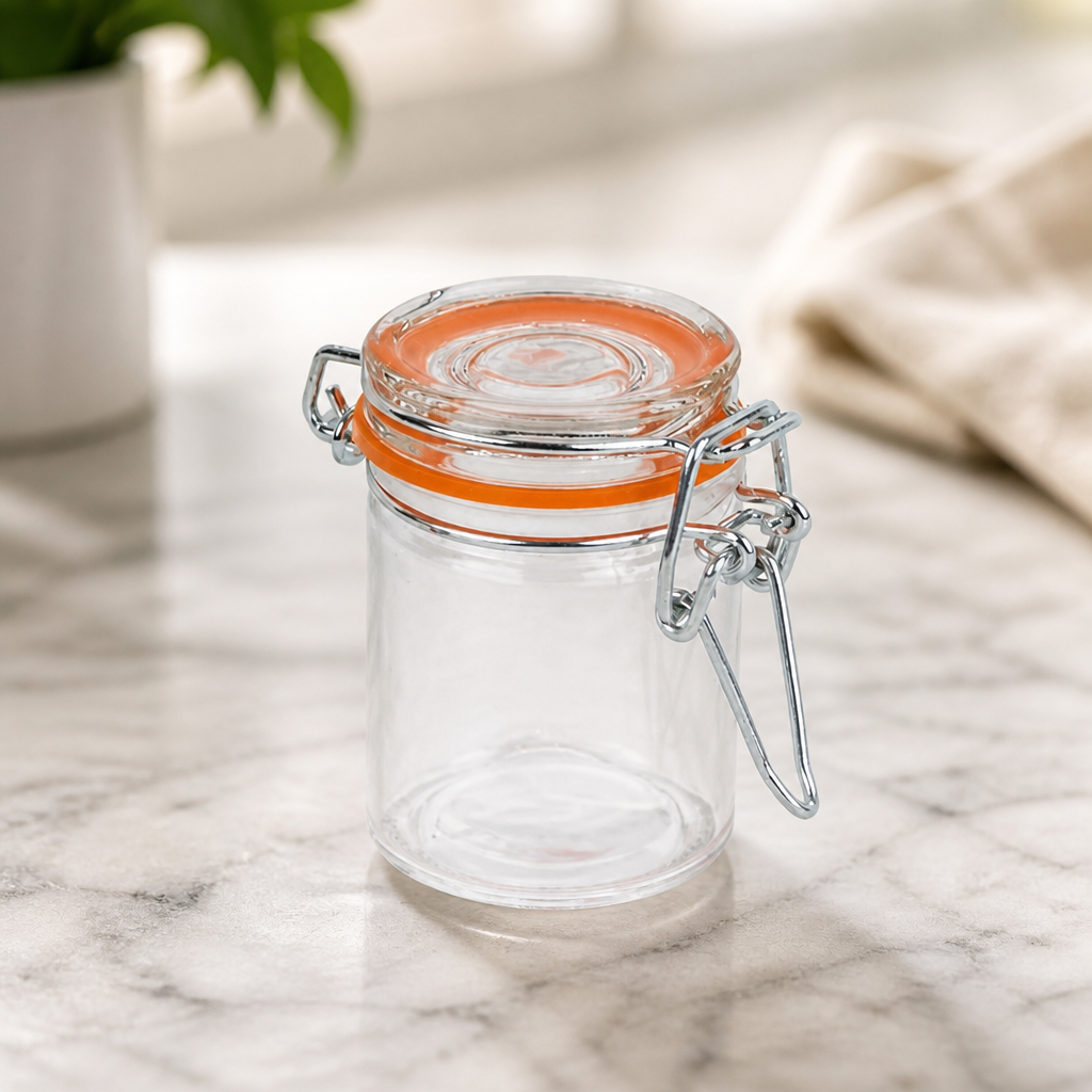 50ml Commercial Glass Terrine Jars - Pack of 12