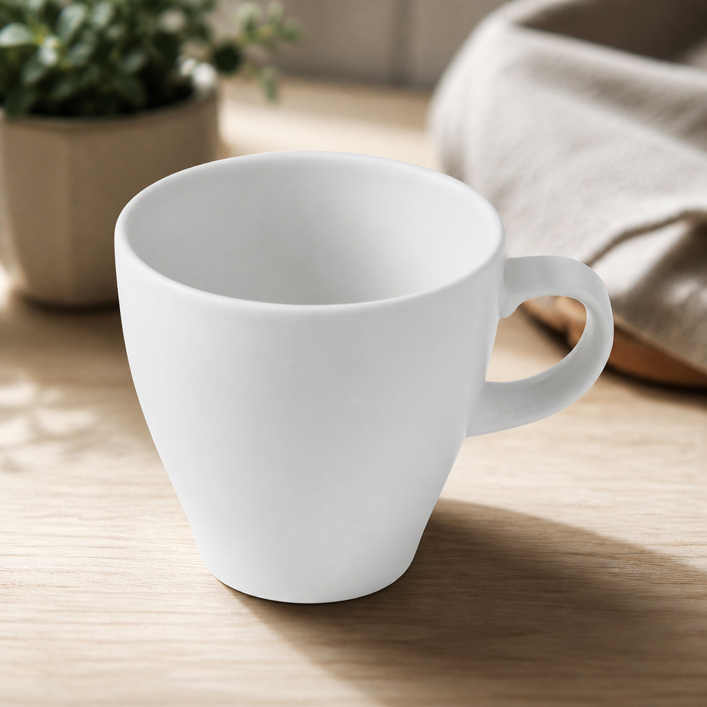 Commercial Tulip Cups 240ml Ceramic 12 Pack