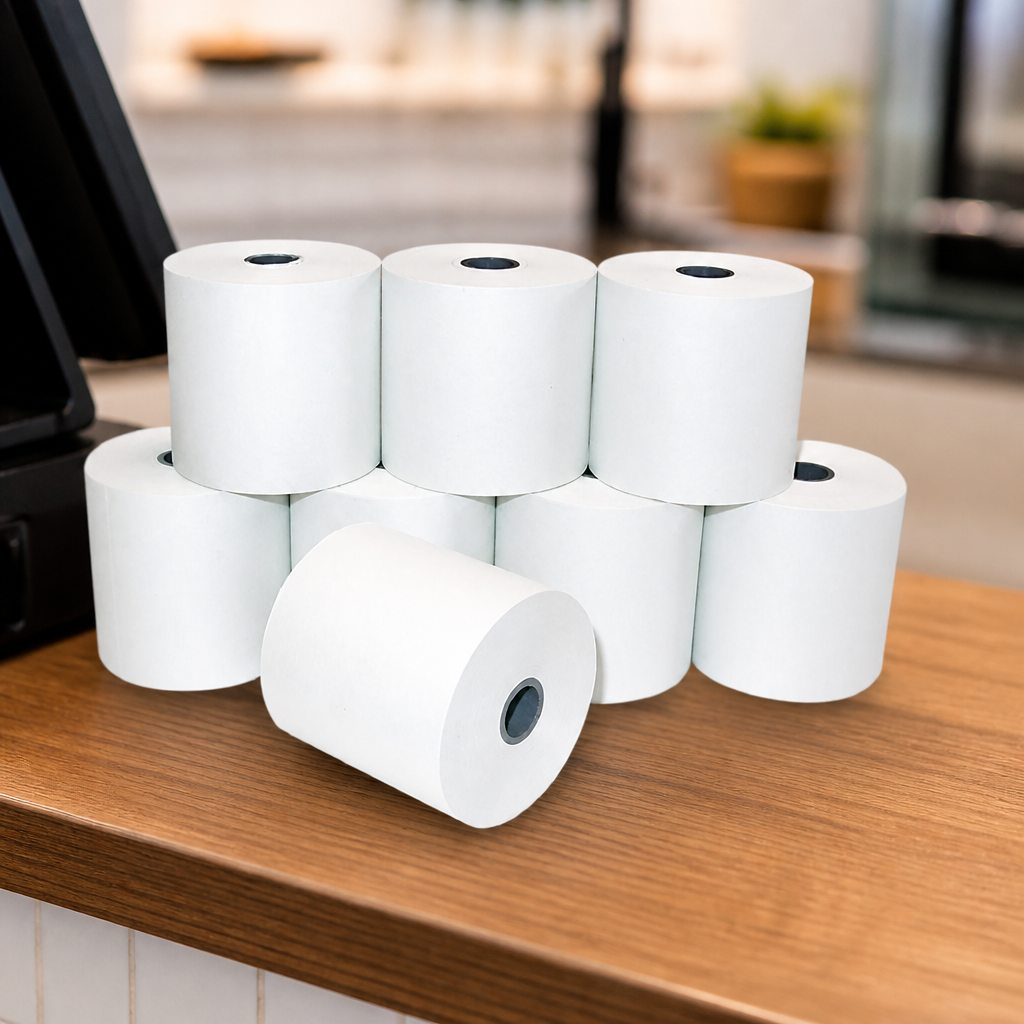 Non-Thermal Till Rolls 40 x 57mm for Cash Registers 10 Pack