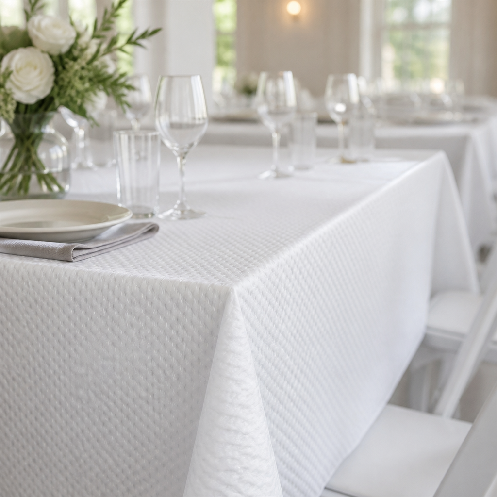 Commercial Disposable Glossy Table Covers 400 Pack
