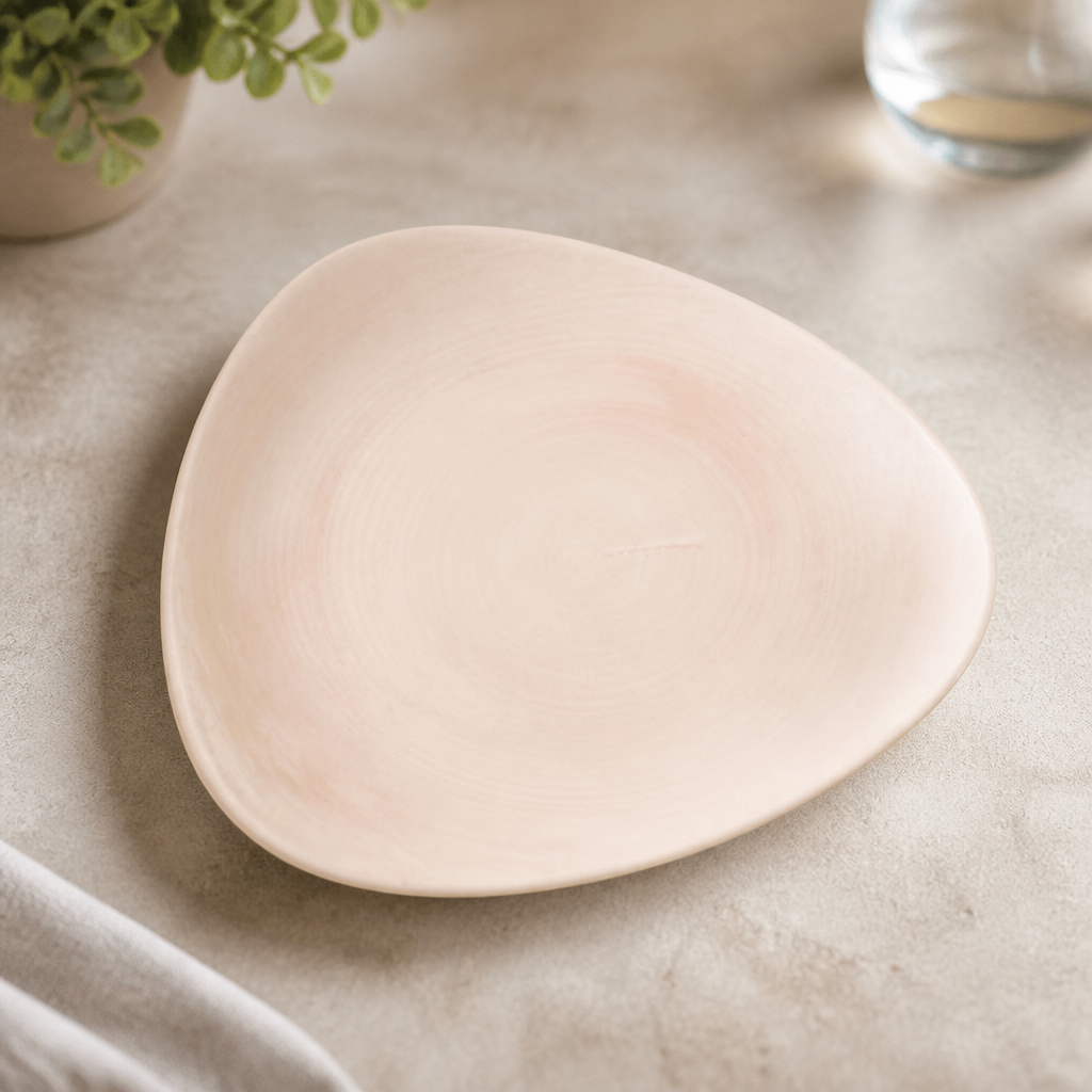Commercial Canvas Coral Plates 229mm 12 Pack
