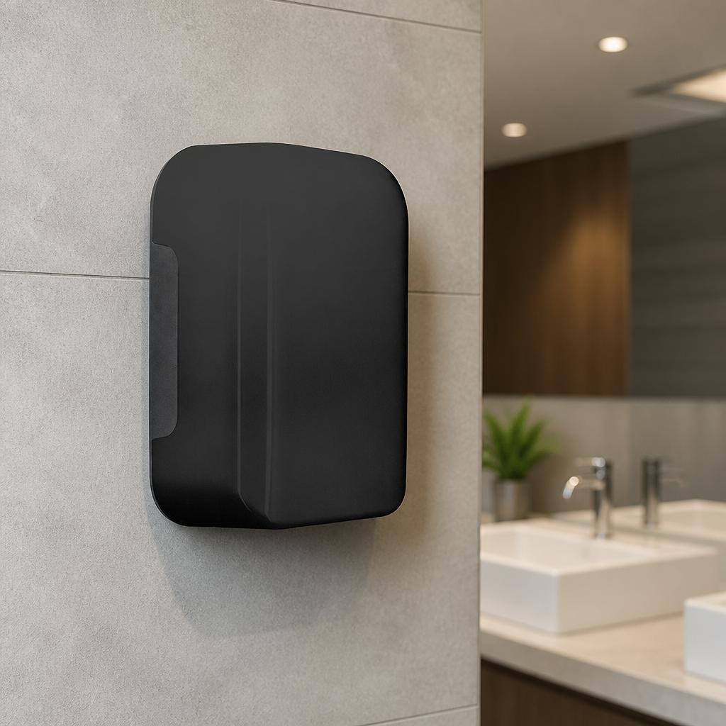 Quiet Commercial Hand Dryer with HEPA Filter and Stainless Steel Cover