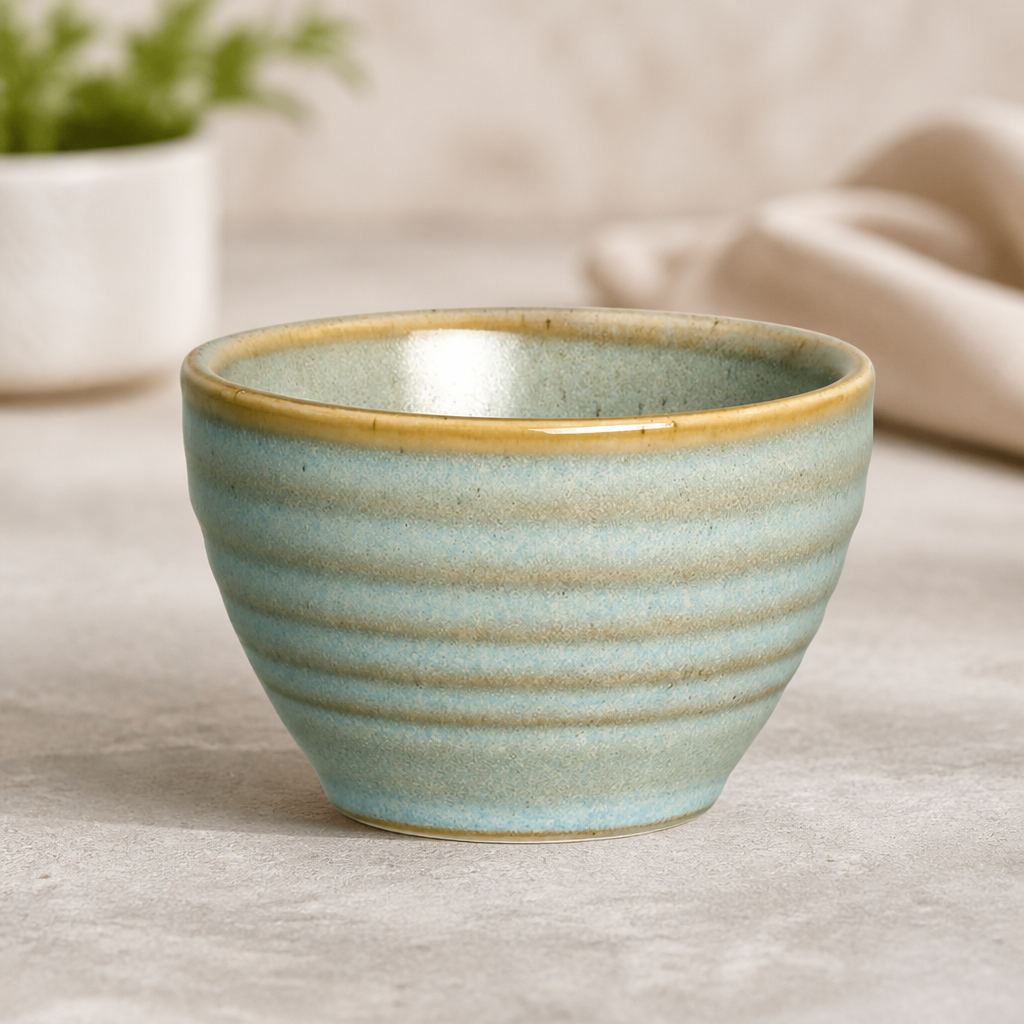 Commercial Dipper Bowls 74ml Vitrified Stoneware 12 Pack