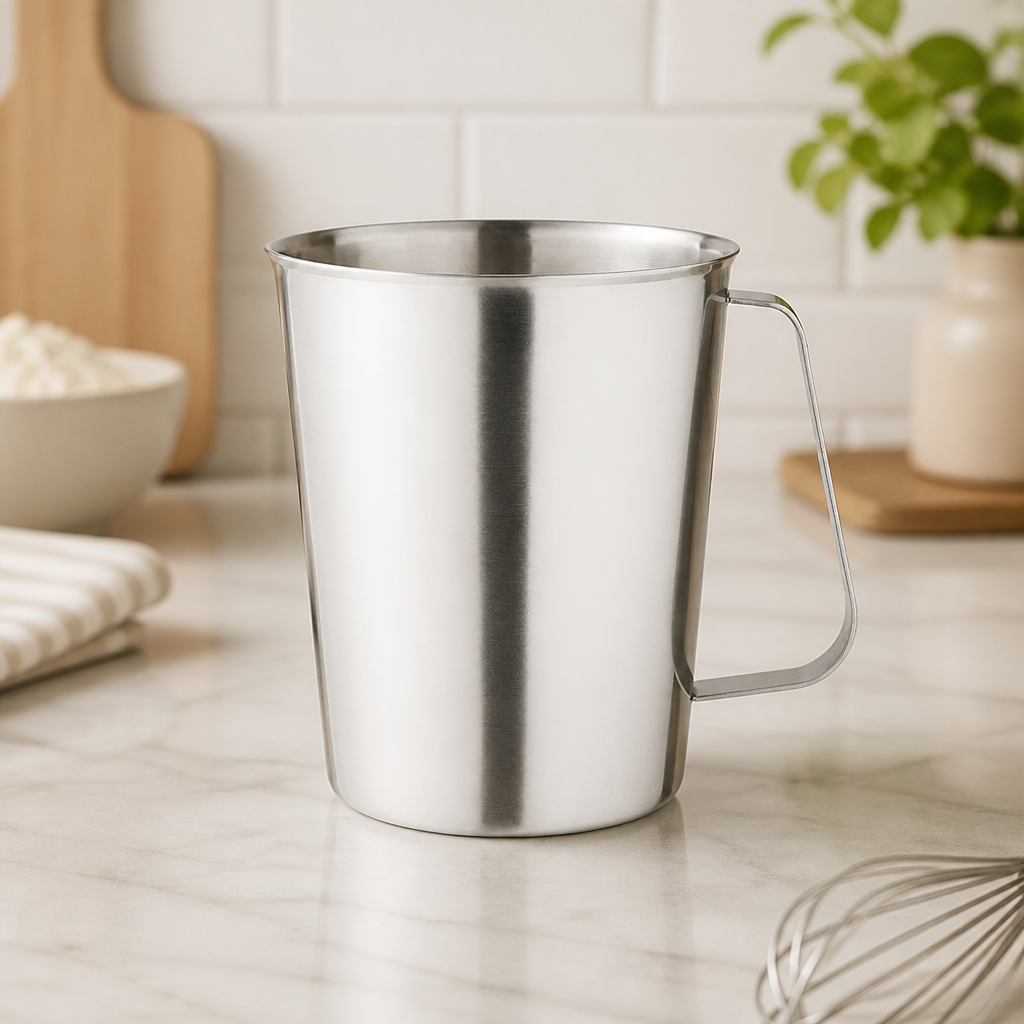 2 Litre Commercial Stainless Steel Measuring Jug
