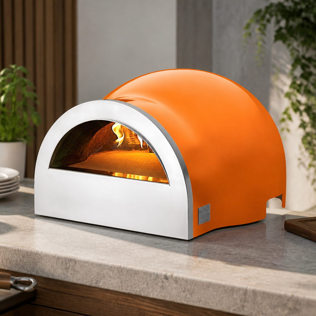 Commercial Single Deck Wood Fired Pizza Oven 320 x 380 mm