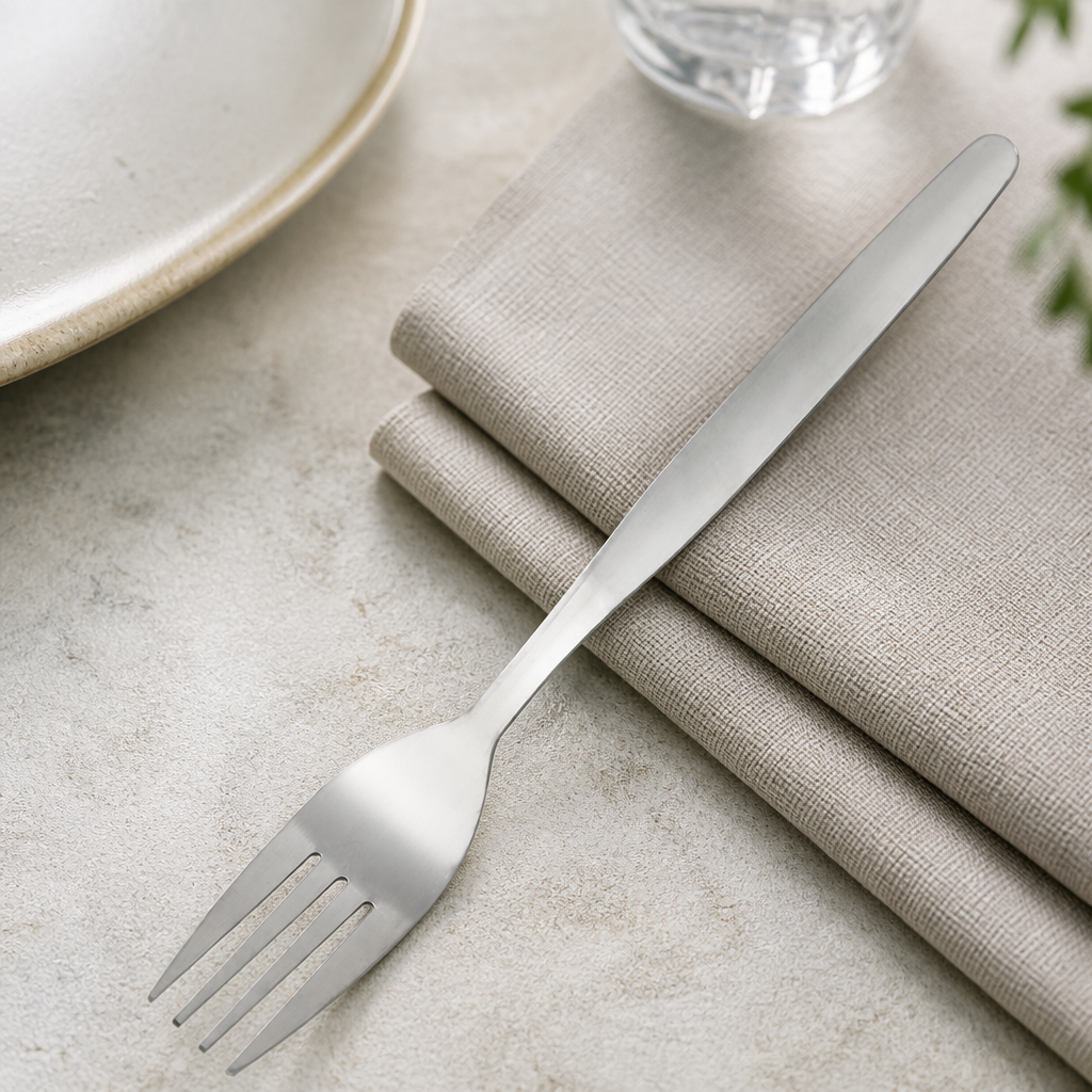 Commercial Table Forks 12 Pack High-Polish Stainless Steel