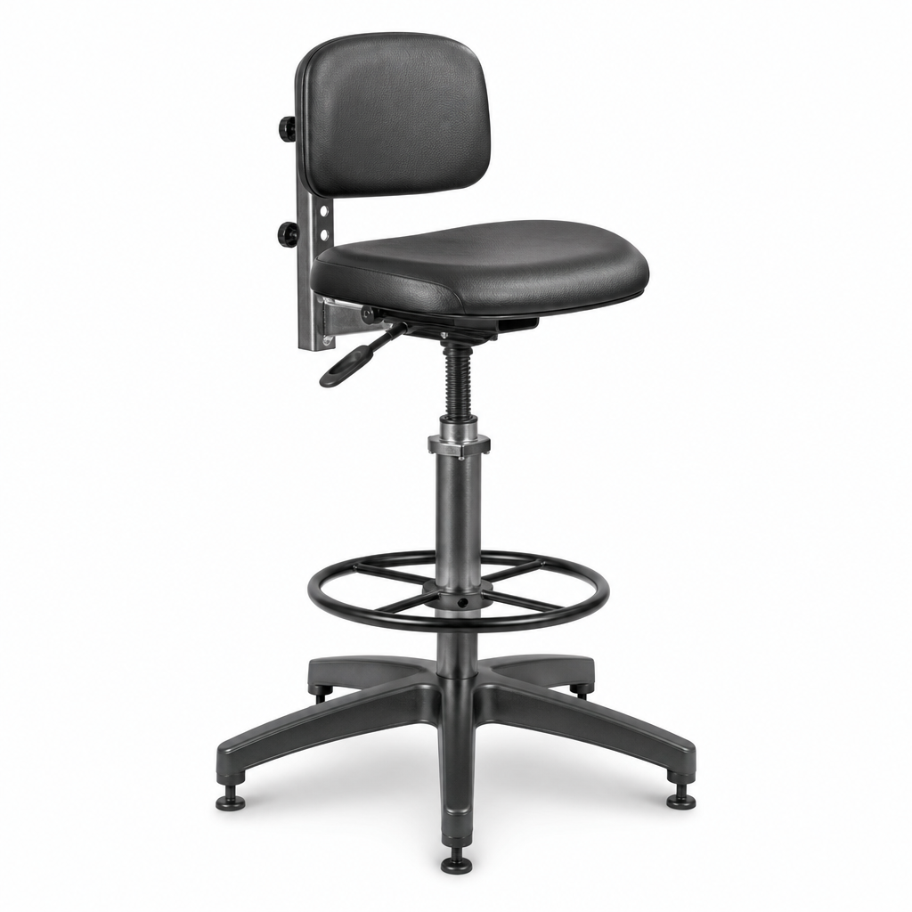 Adjustable High Perch Workshop Seat