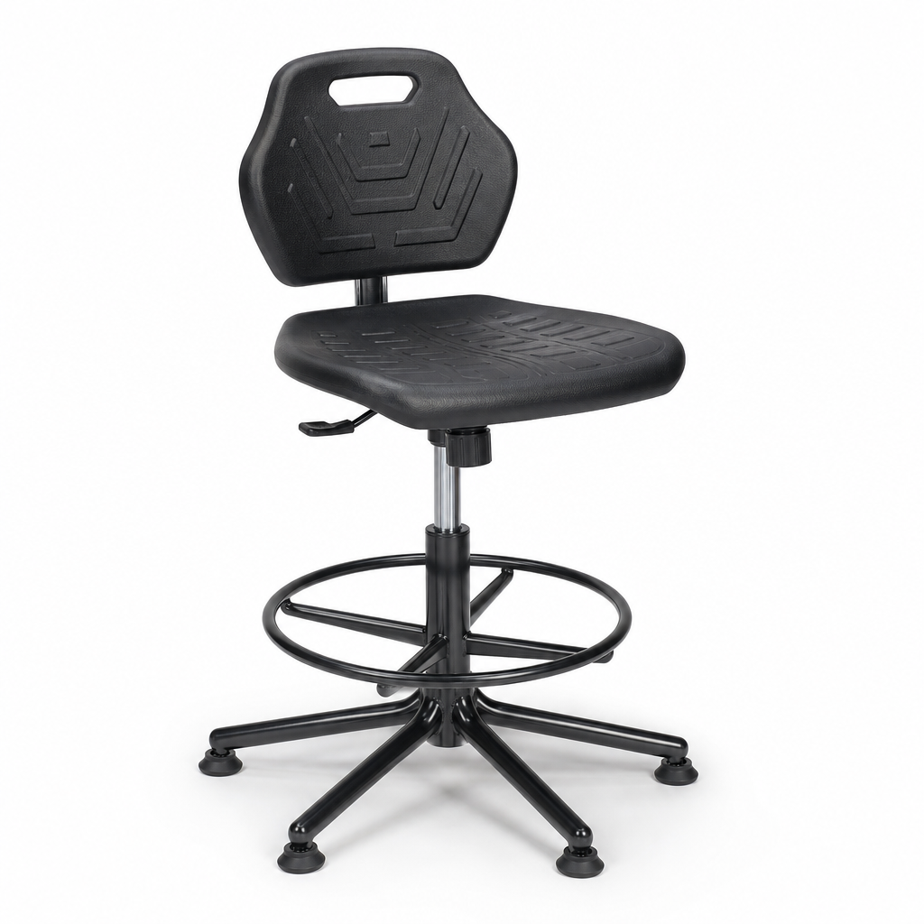 Adjustable Polyurethane Workshop Chair