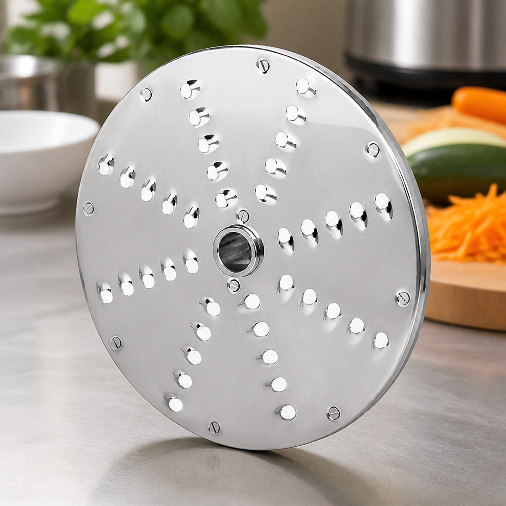 Commercial Veg Prep Grater Disc 7mm Stainless Steel 205mm