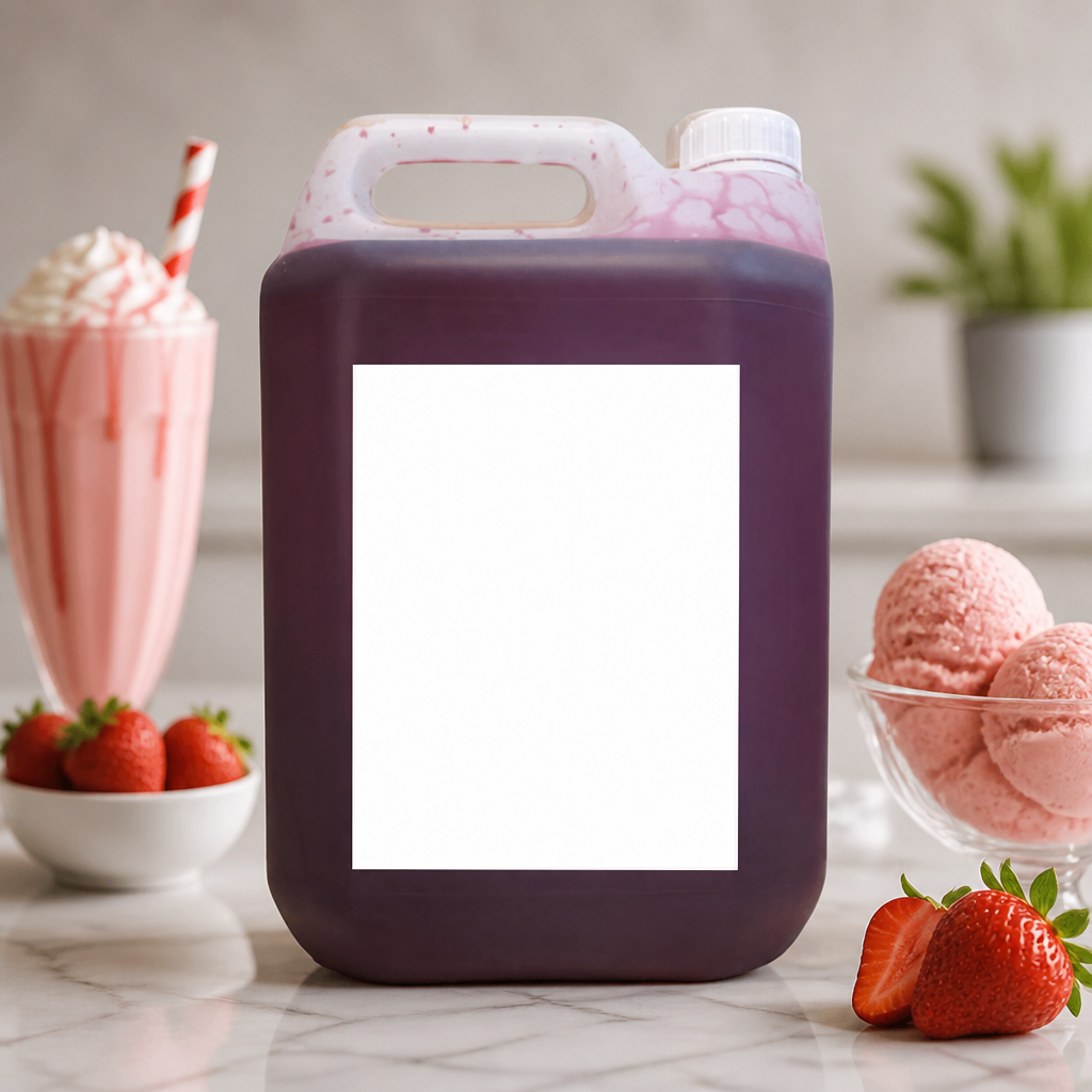 5L Commercial Strawberry Ice Cream Milkshake Flavouring Compound