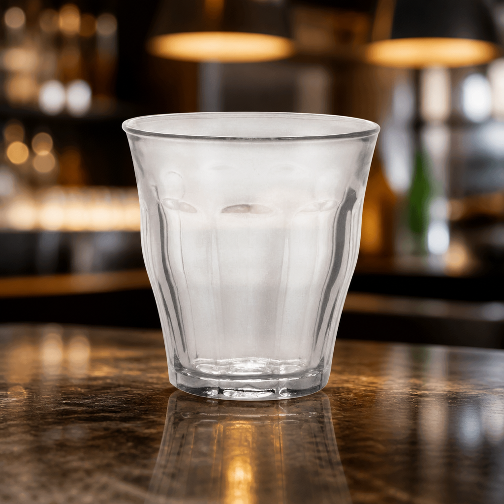 Commercial Water Glasses 250ml Clear Tumblers 6 Pack