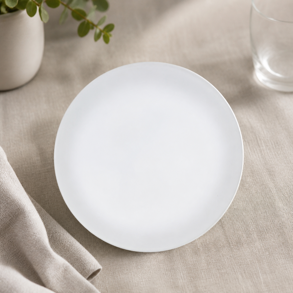 Commercial Frost Plates 220mm Rimless Design 12 Pack