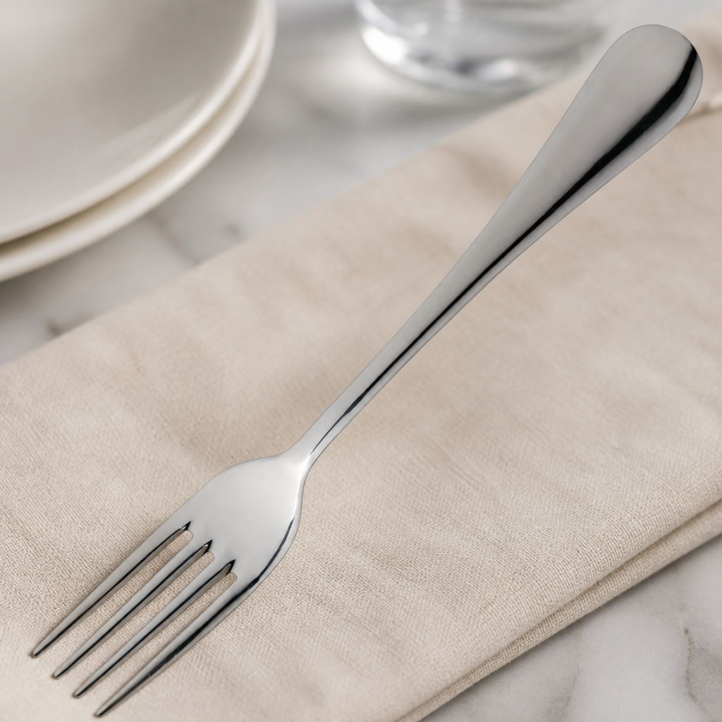 Matisse style commercial table forks 12 pack 205mm stainless steel