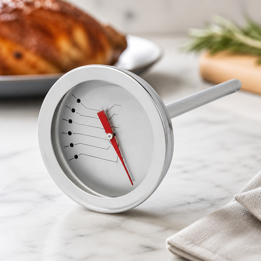 Commercial Roast Meat Thermometer with Accurate Temperature Range