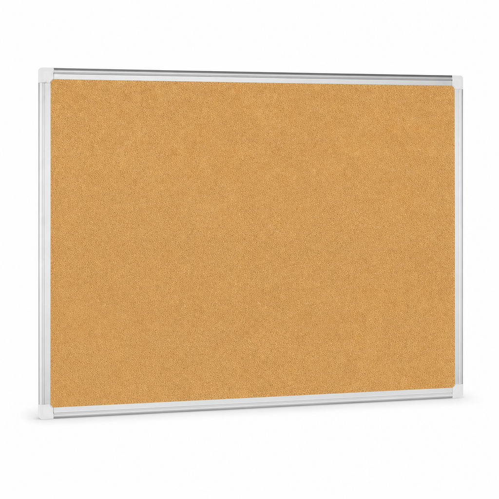 Aluminium Framed Thick Cork Notice Board