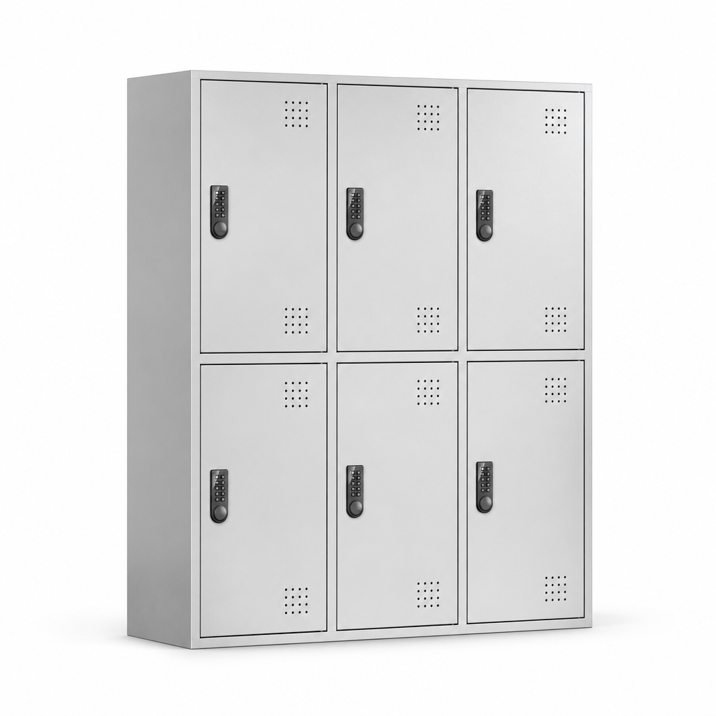 Anti-Bacterial Wall Mounted Personal Effects Lockers