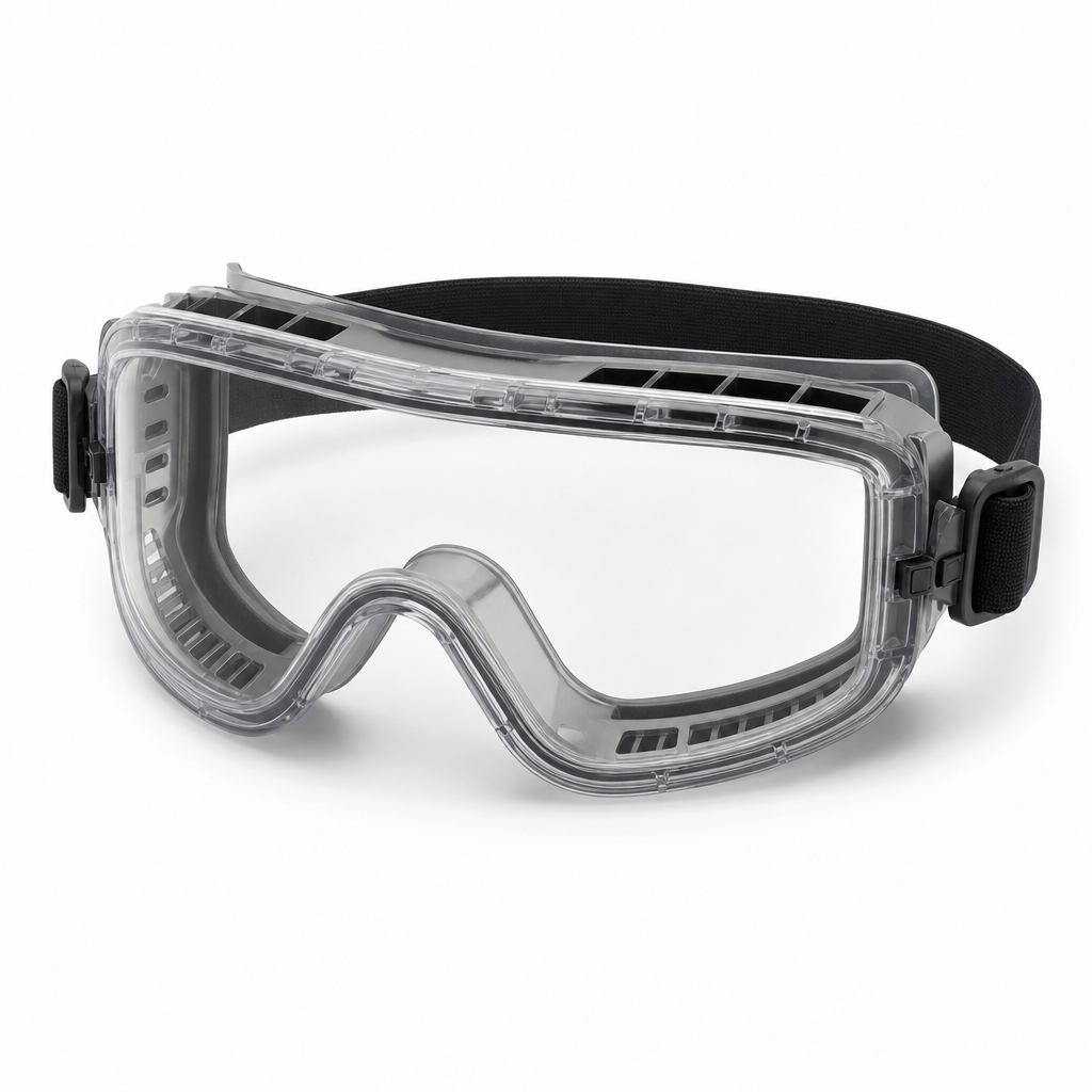 Anti-Fog Safety Goggles with Indirect Vented Frame