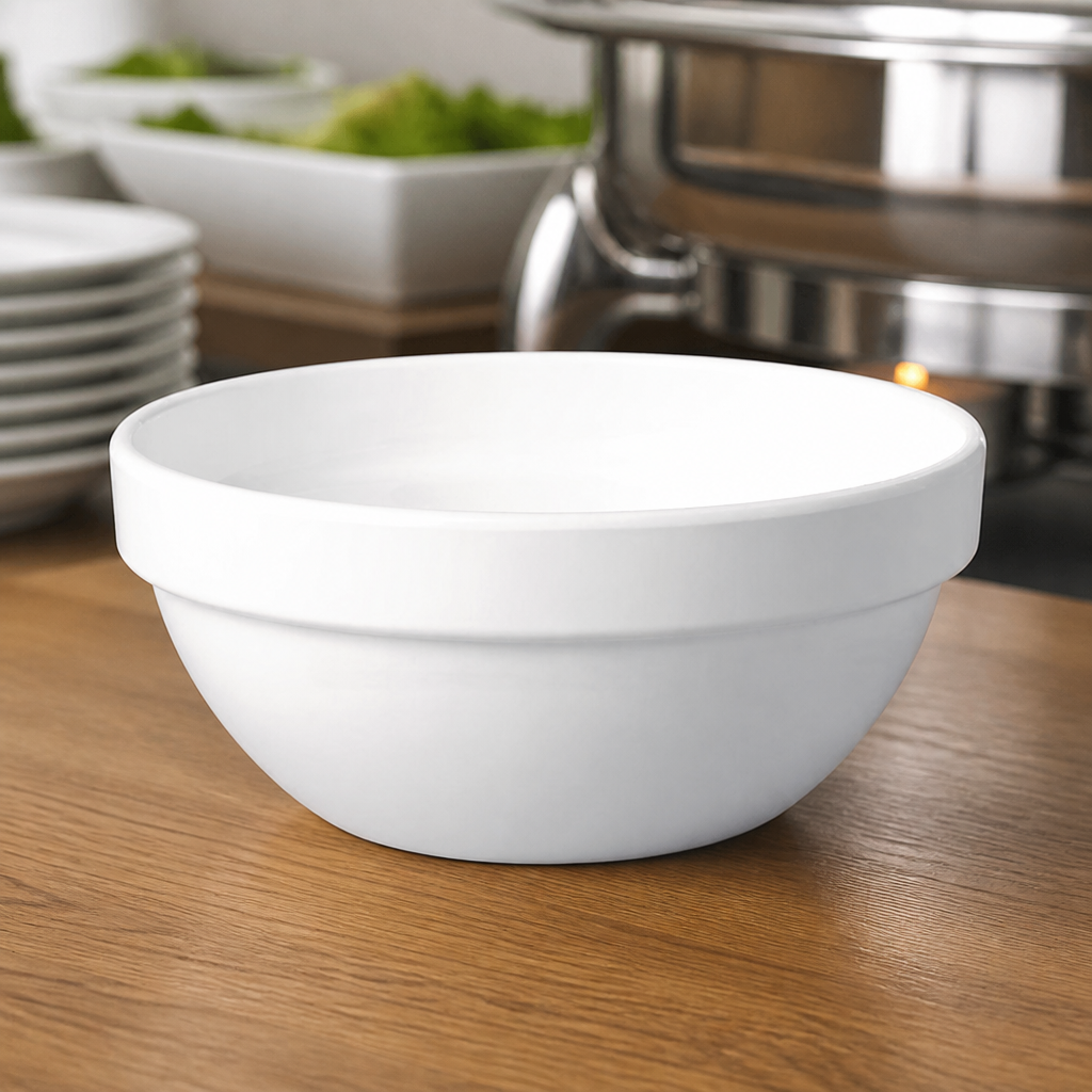 1.8Ltr Commercial Recycled Bowl 200mm for Buffets and Catering