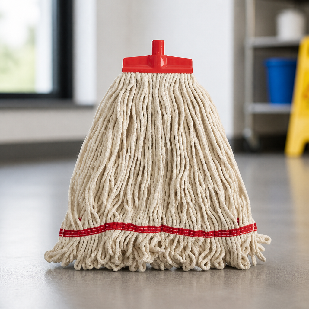 Commercial Kentucky Mop Head Red 406mm x 919mm Cotton
