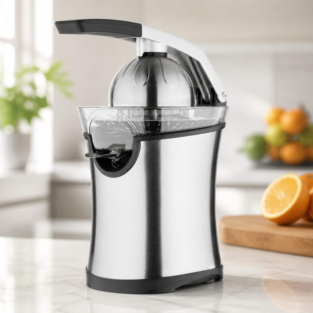 Commercial Citrus Juicer Stainless Steel 290mm High Capacity