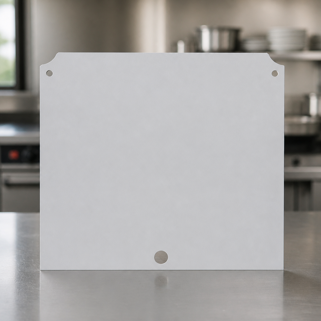 Replacement door for commercial knife steriliser systems