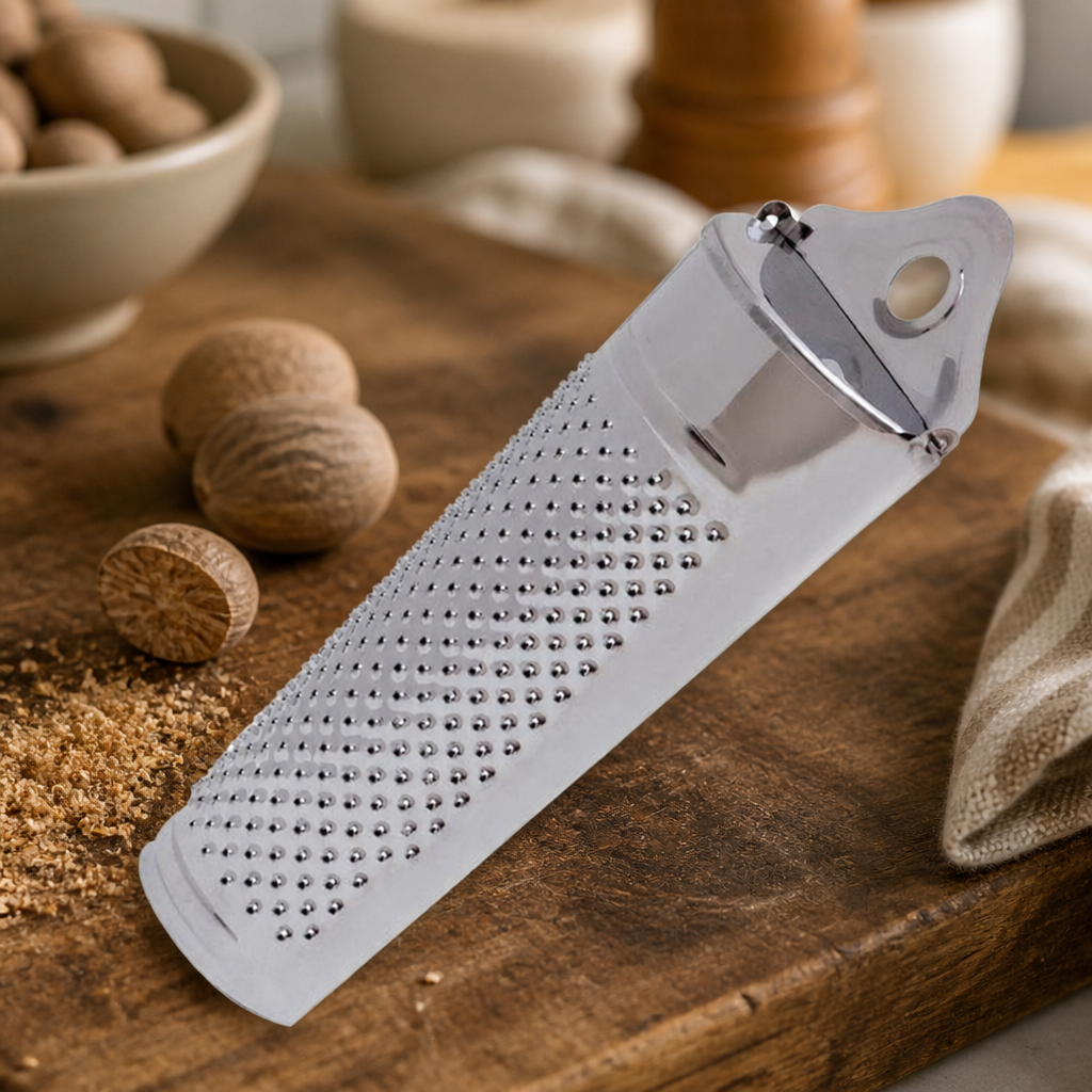 Commercial Nutmeg Grater for Fresh Spices and Cocktails