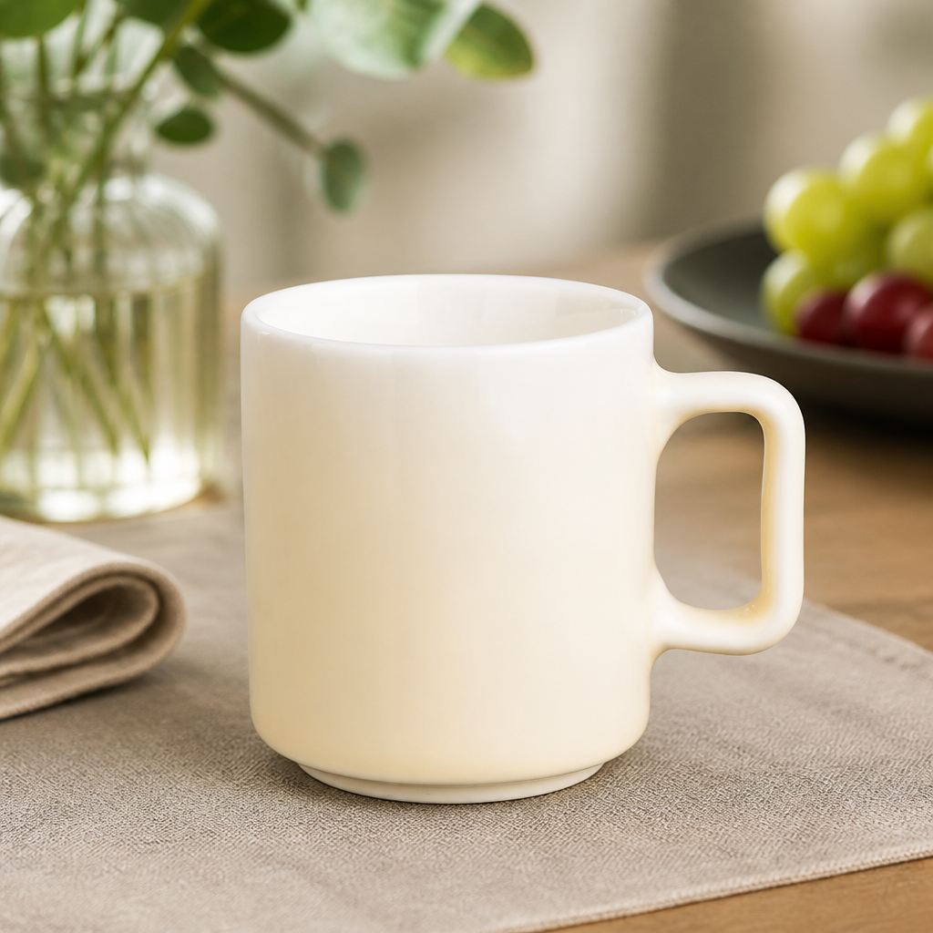 Commercial Fondant Cups 100ml Porcelain 6 Pack